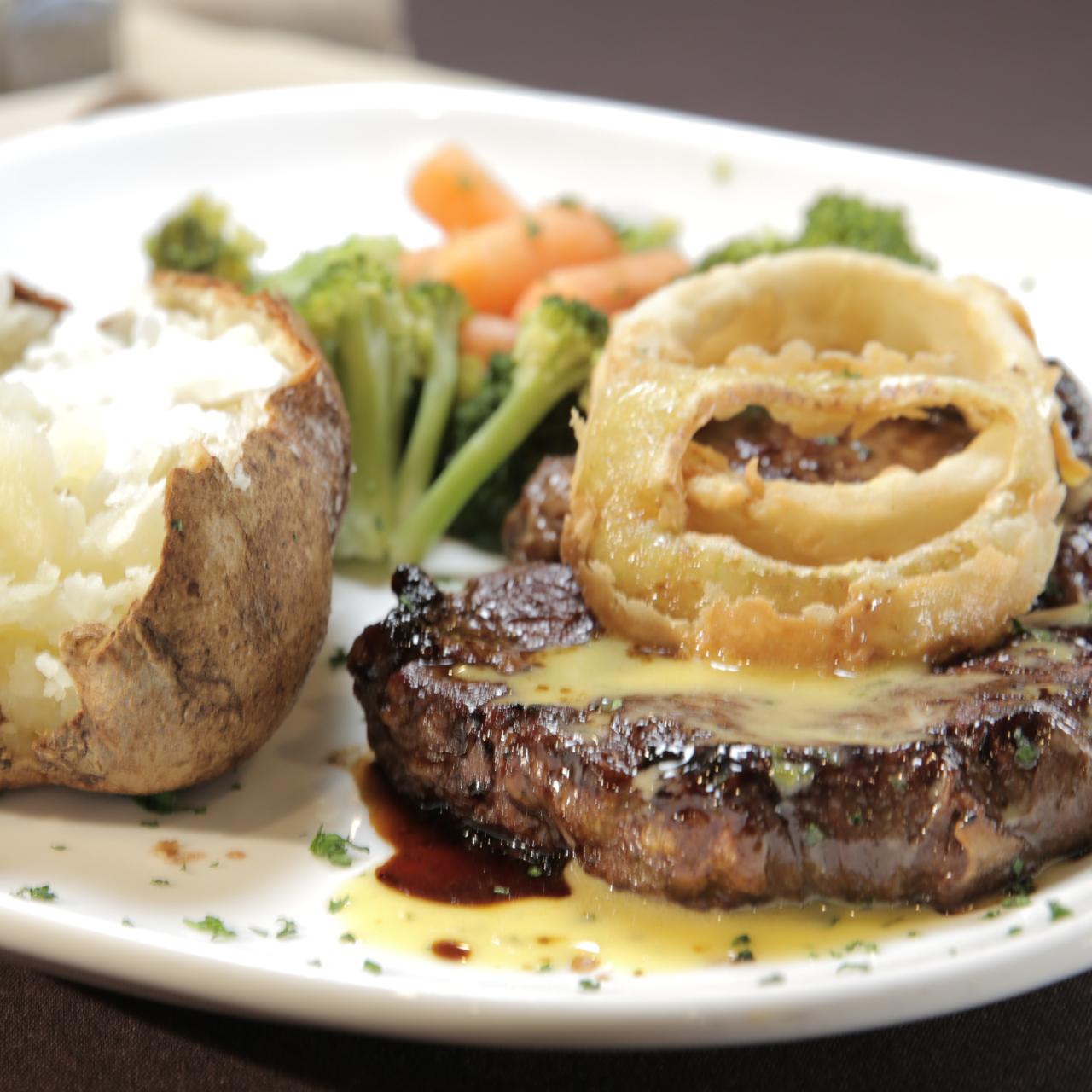 Bourbon Street Rib-Eye Steak Recipe