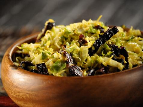 Ancho Chile Brussels Slaw
