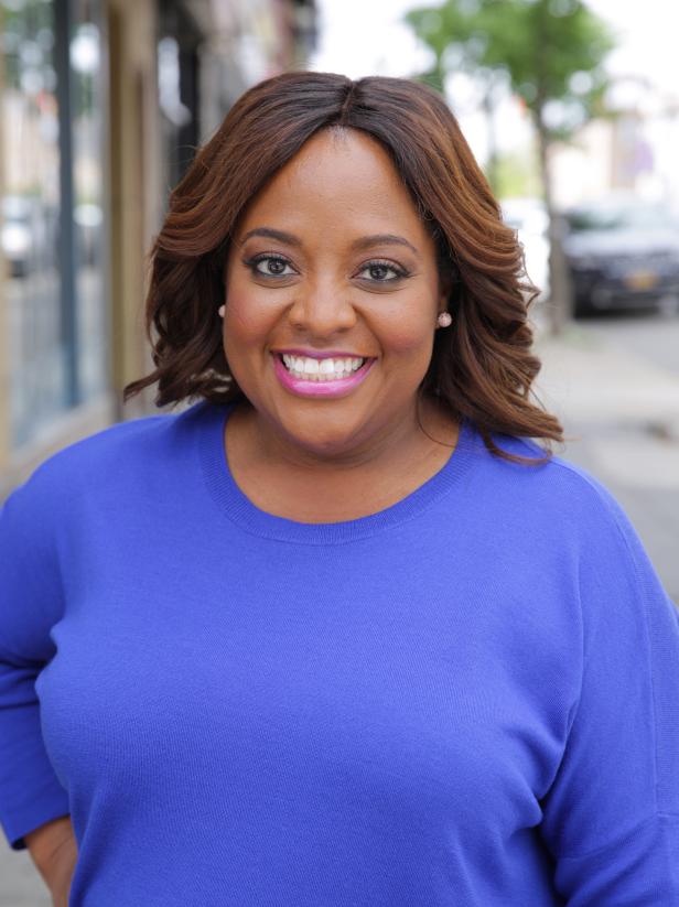 Host Sherri Shepherd visits The Pearl Room in Brooklyn, New York, owned by Chef Anthony Rinaldi, as seen on Cooking Channel’s Holy & Hungry, Season 1.