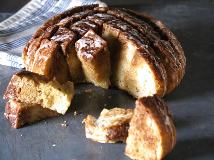 PullApart Cinnamon Bread Recipe Bobby Flay Cooking Channel
