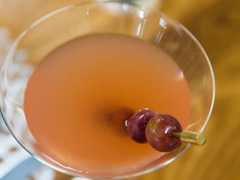 Roasted Red Grapes Martini