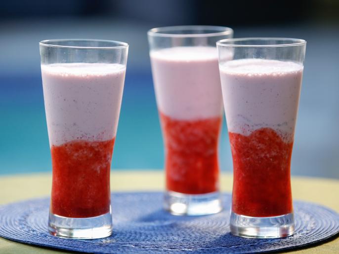 Strawberry Cheesecake Milkshake Recipe Tia Mowry Cooking Channel