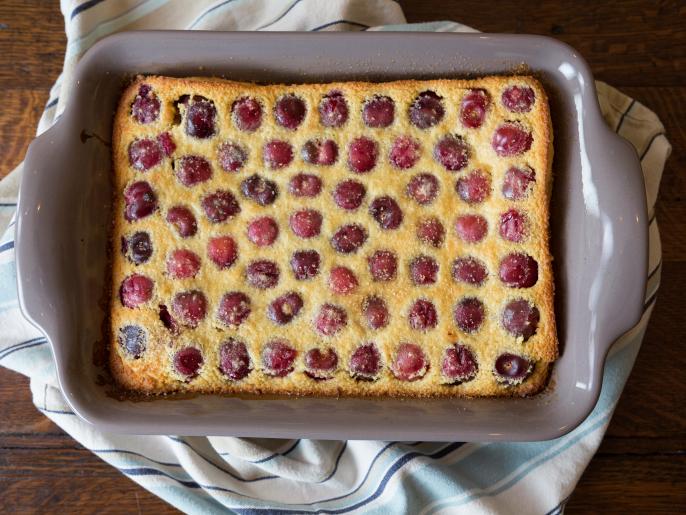 Cherry Clafoutis Recipe Sarah Sharratt Cooking Channel