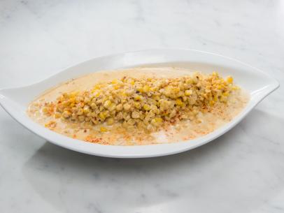 Patti LaBelle's creamed corn dish, as seen on Cooking Channel’s Patti LaBelle's Place, Season 1.