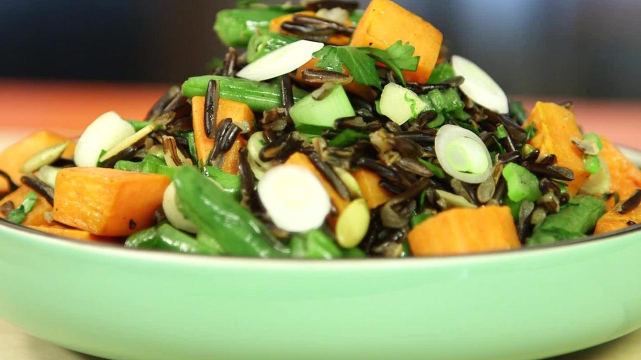 Wild Rice and Vegetable Salad
