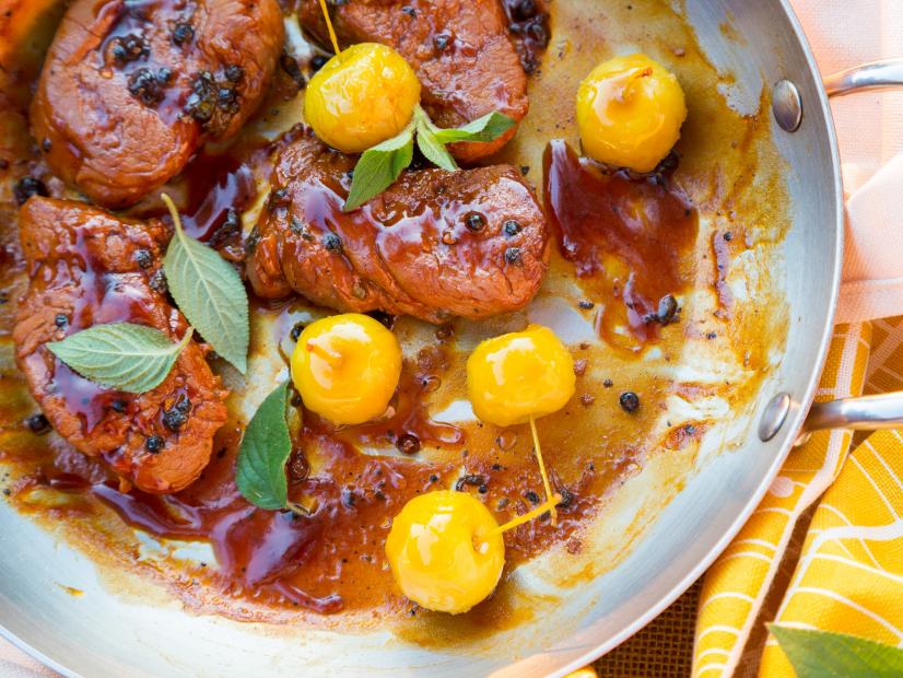 Warthog Steak with Caramelized Apples Recipe | Sarah Graham | Cooking