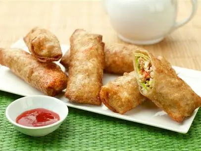 Chef Name: Guy Fieri

Full Recipe Name: Chicken Avocado Egg Rolls

Talent Recipe: Guy Fieri’s Chicken Avocado Egg Rolls, as seen on Food Network’s The Best Thing I Ever Made

FNK Recipe: 

Project: Foodnetwork.com, CINCO/SUMMER/FATHERSDAY

Show Name: The Best Thing I Ever Made