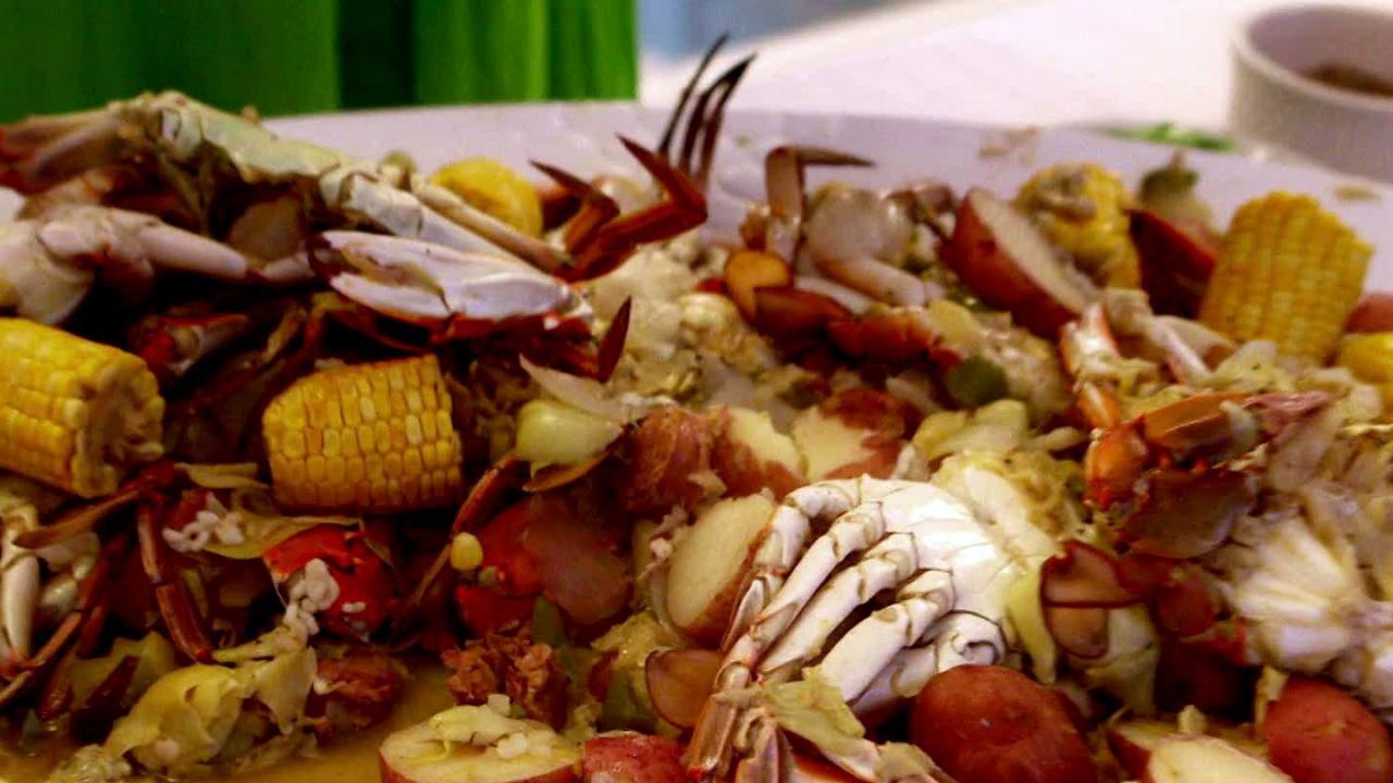 Family Reunion Crab Boil