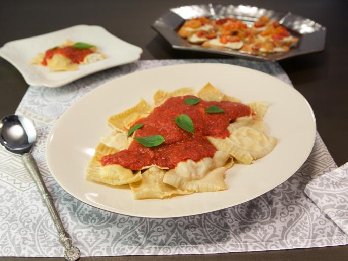 Homemade Ravioli with Two Fillings Recipe Cooking Channel