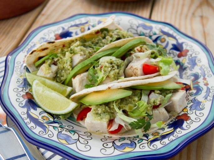 Swordfish Tacos Recipe Debi Mazar and Gabriele Corcos Cooking Channel