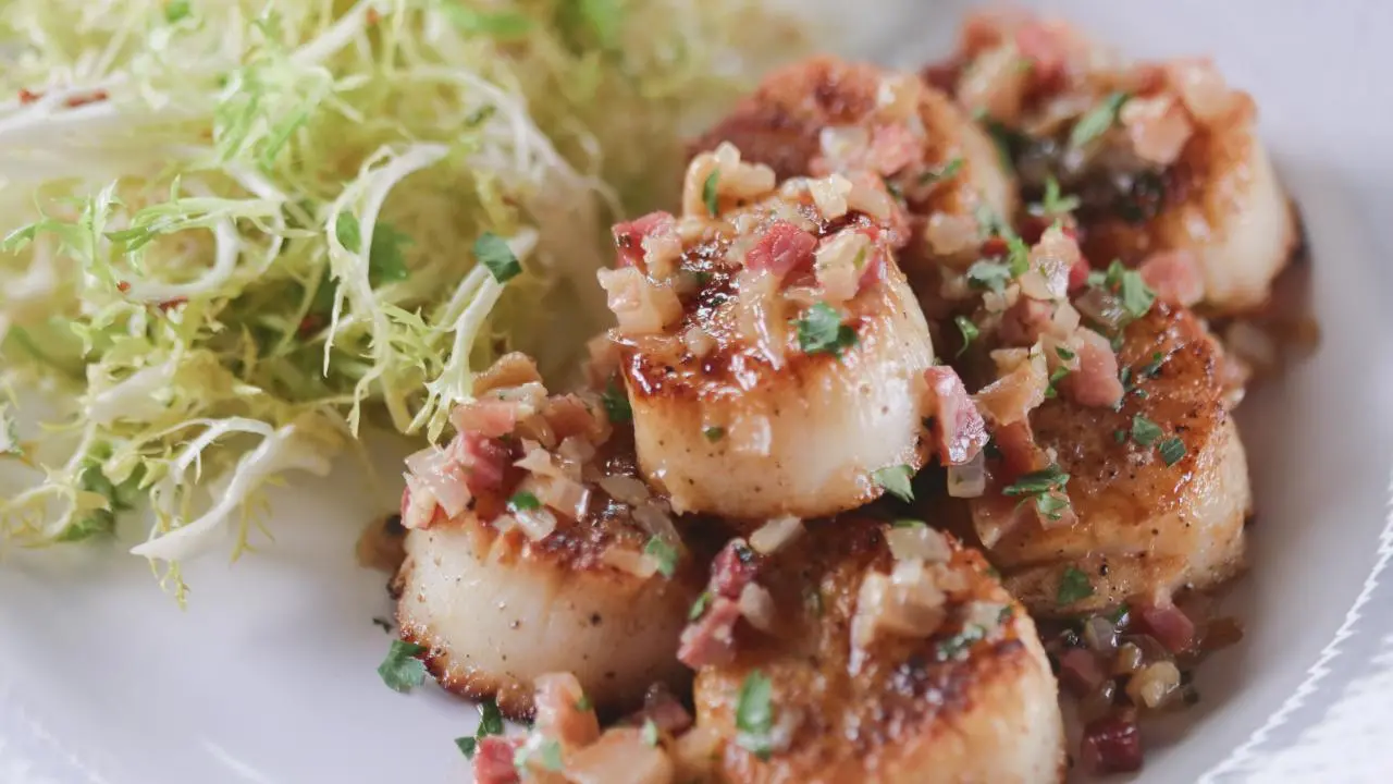 Laura's Scallops with Pancetta