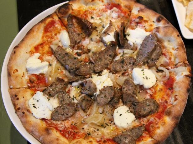 Grilled Sausage and Fennel Pizza