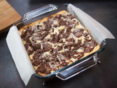 Host Laura Vitale's cheesecake brownies, as seen on Cooking Channel's Simply Laura, Season 2.