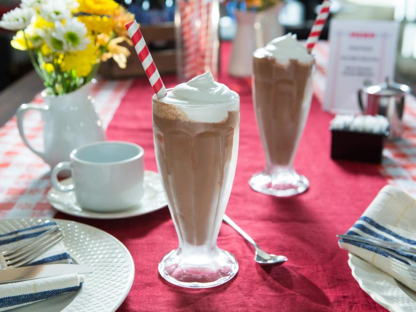 Boozy ChocolateHazelnut Milkshake Recipe Tiffani Thiessen Cooking
