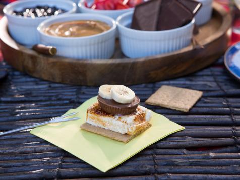 Campfire S'mores with Homemade Marshmallows