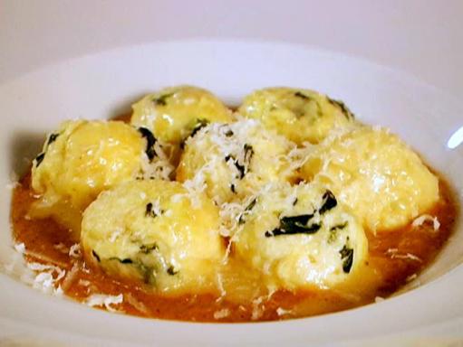 Spinach And Ricotta Gnudi Recipe Cooking Channel