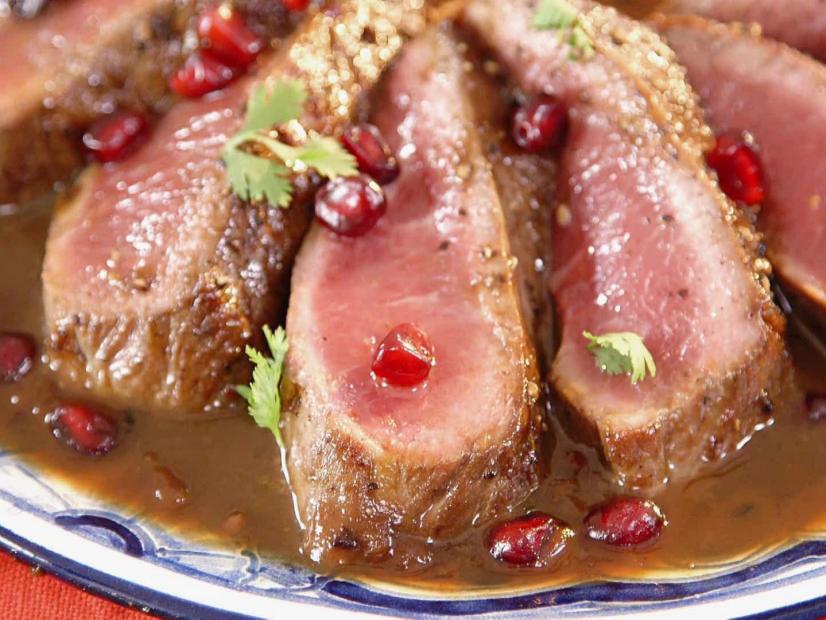 Roasted Lamb with PomegranateTamarind Sauce Recipe Cooking Channel