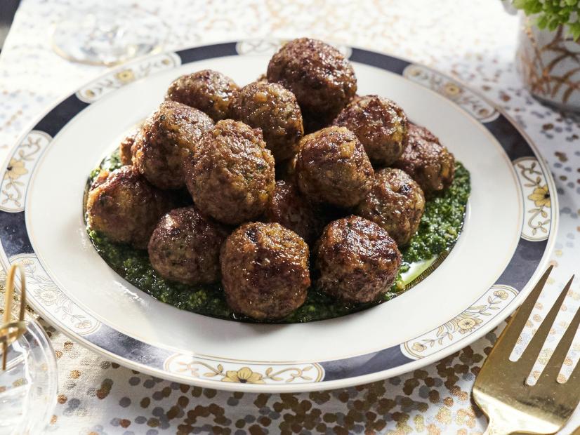 Host Tia Mowry's dish, Lamb Balls, as seen on Cooking Channel’s Tia Mowry At Home, Season 3.