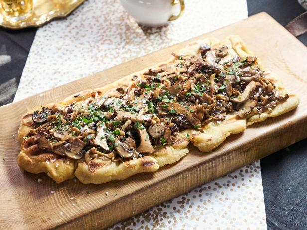 Grilled Mushroom Flatbread Recipe  Tia Mowry  Food Network