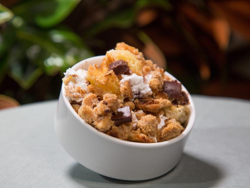 S'mores bread pudding   as seen on Charleston Chow, Season 1.