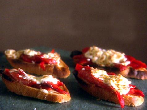 Sweet Pepper Crostini