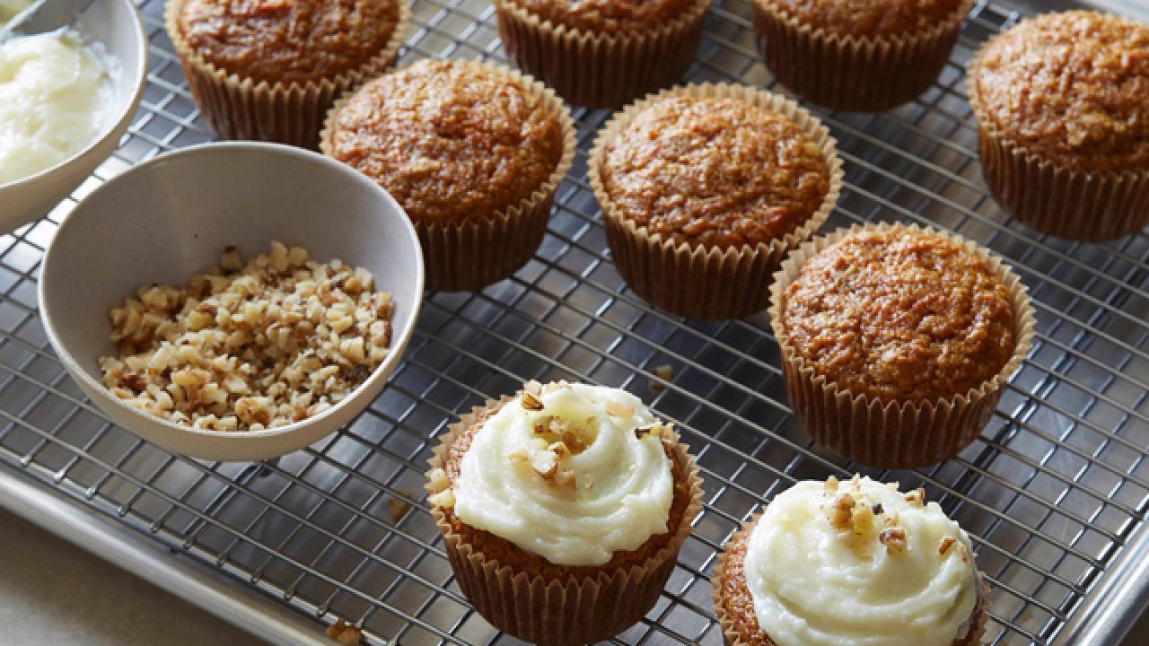 Delectable Carrot Cupcakes