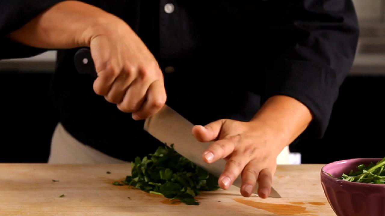 How to Wash and Chop Herbs