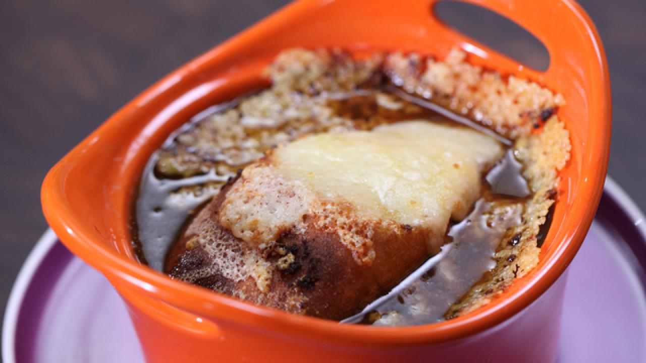 French Onion Soup With Porcini