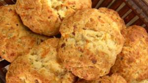 Bacon-Cheddar-Chive Biscuits