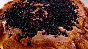 Cornmeal Huckleberry Cake