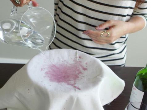 Remove Wine Stains From Fabric