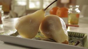 Poached Pears With Ginger