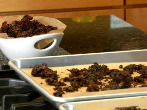 Chocolate Kale Chips