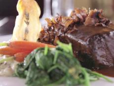 Cooking Channel serves up this Slow Braised Black Angus Short Rib recipe  plus many other recipes at CookingChannelTV.com