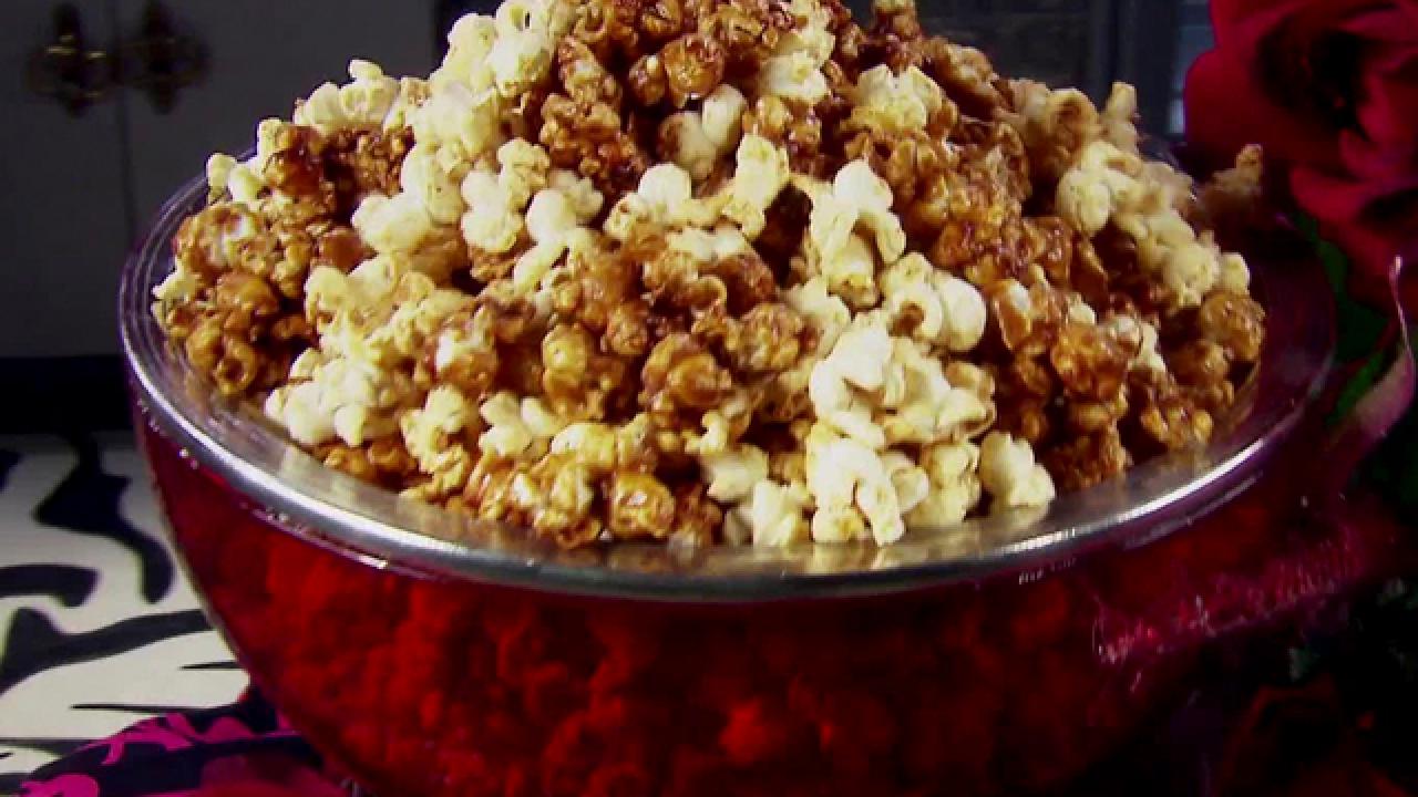 Sweet and Savory Popcorn Mix
