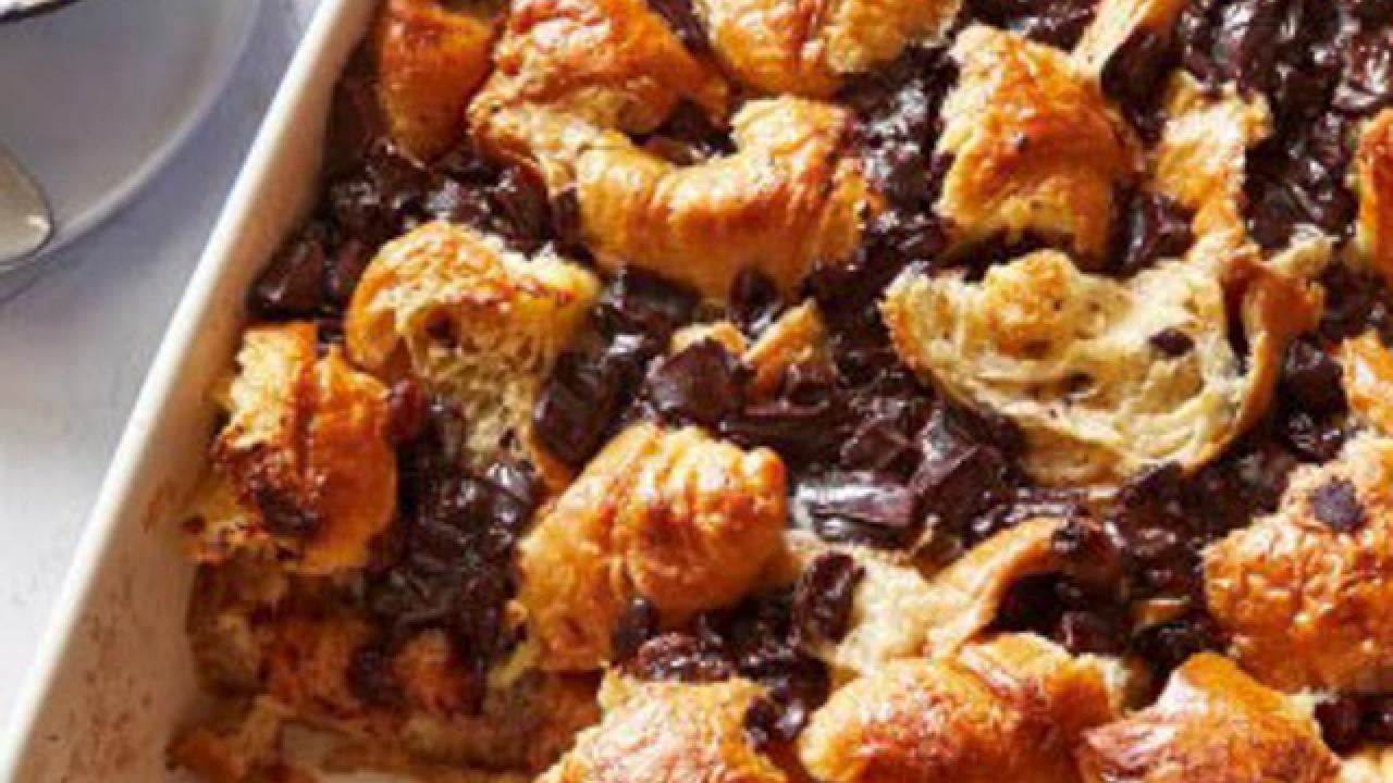 French Croissant Bread Pudding