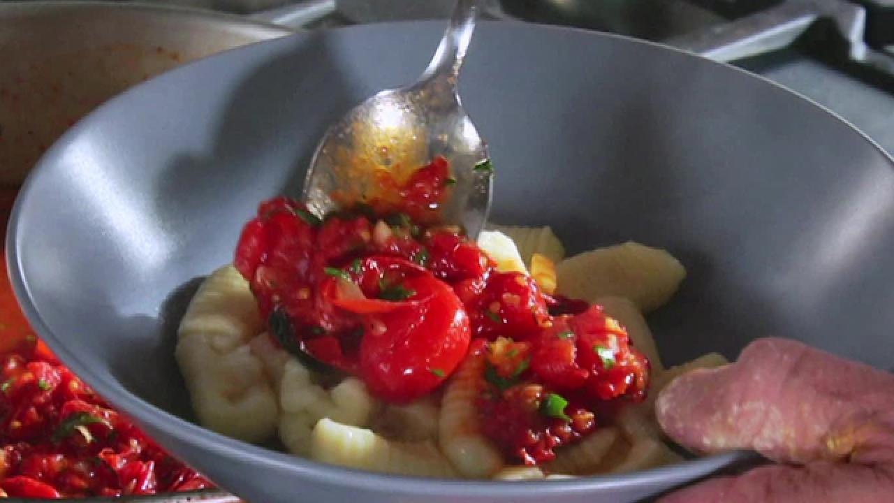 Gnocchi With Roasted Tomatoes