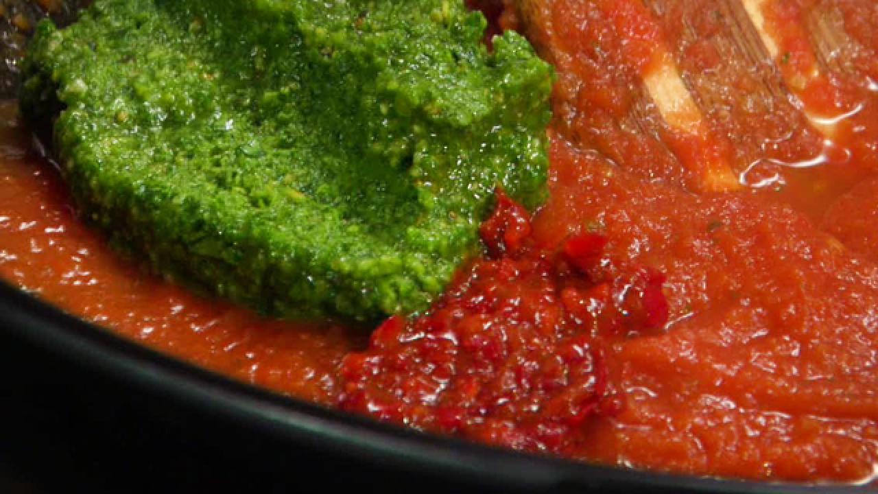 Three-Sauce Spicy Arrabbiata