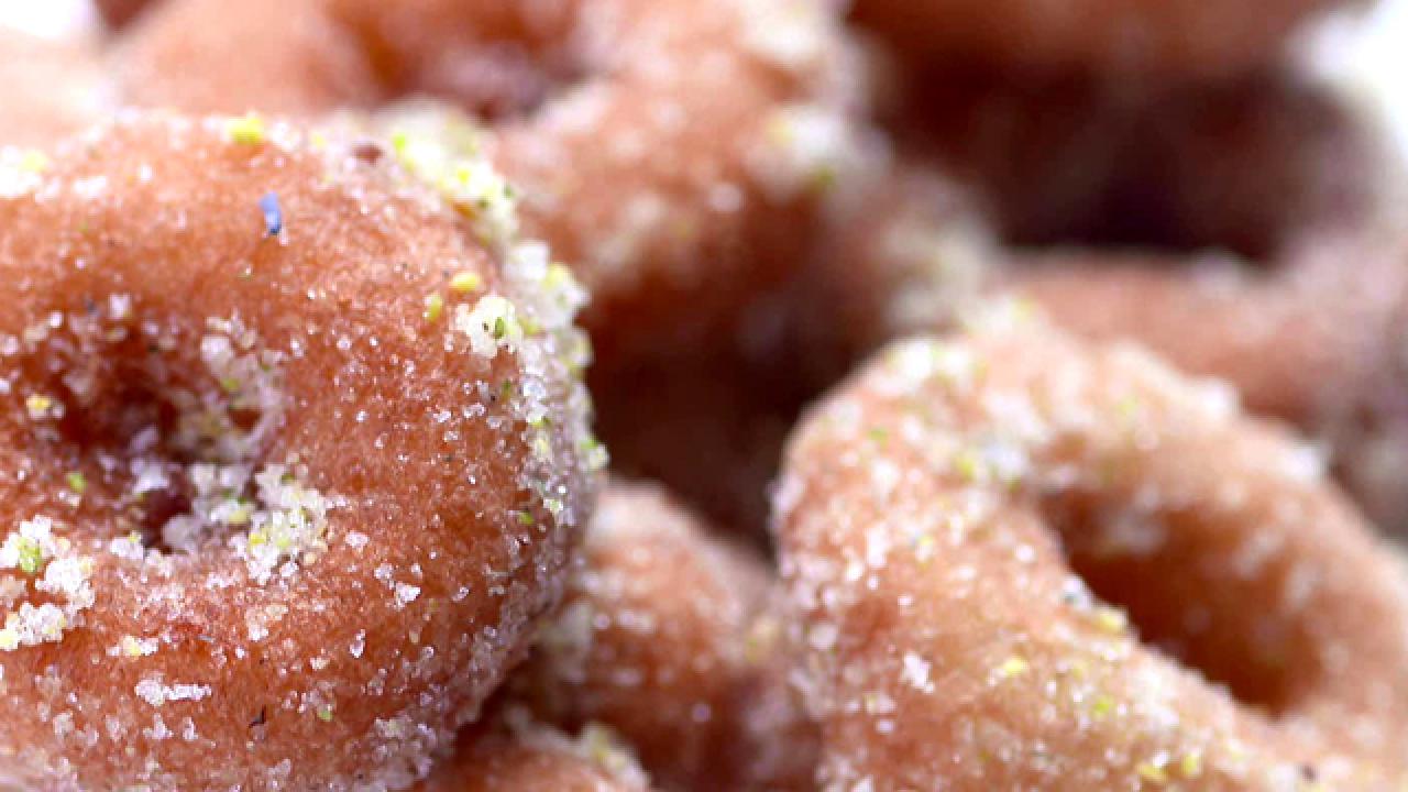 Sugary-Sweet Mini Doughnuts