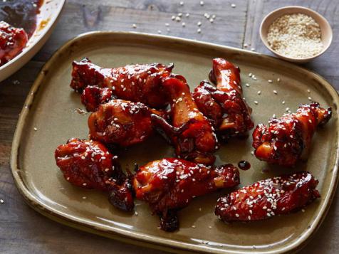 Sticky Honey-Soy Chicken Wings