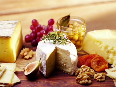Salty and Sweet Cheese Platter