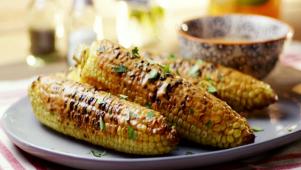 Grilled Corn with Spicy Mayo