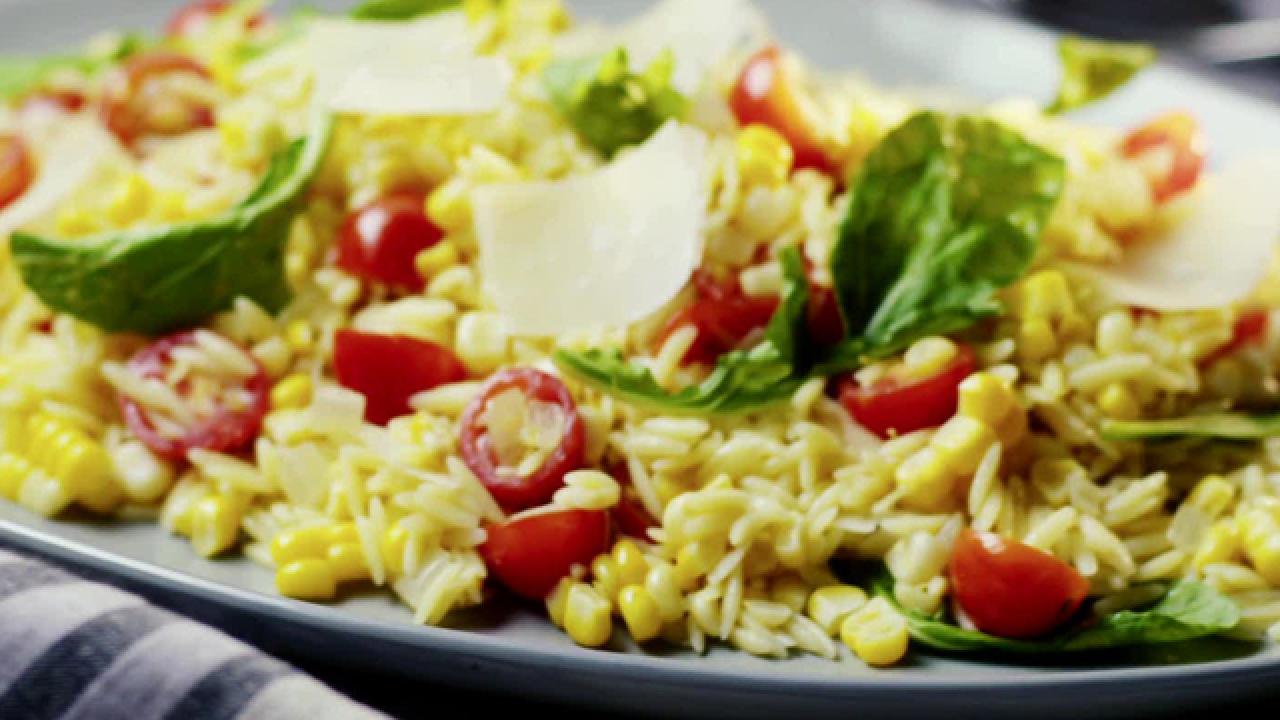 Corn and Tomato Orzo Salad