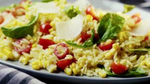 Corn and Tomato Orzo Salad