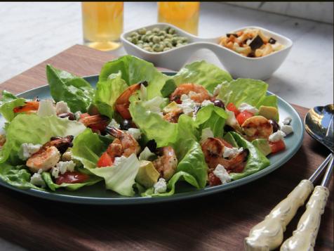 Tia's Grilled Shrimp Salad