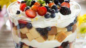 Tiffani's Tri-Berry Trifle