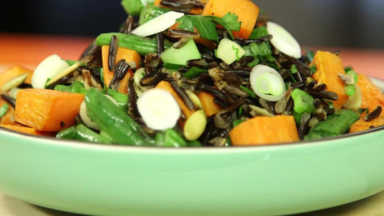 Wild Rice and Vegetable Salad