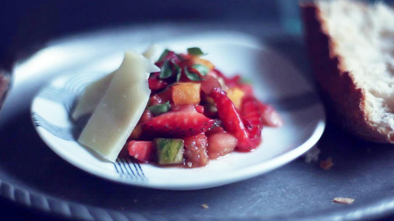 Tomato and Strawberry Salad