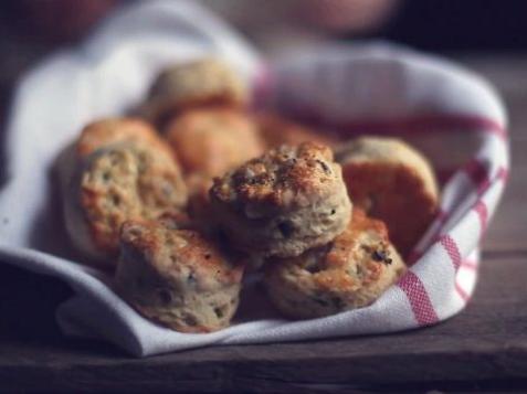 Feta and Chive Biscuits