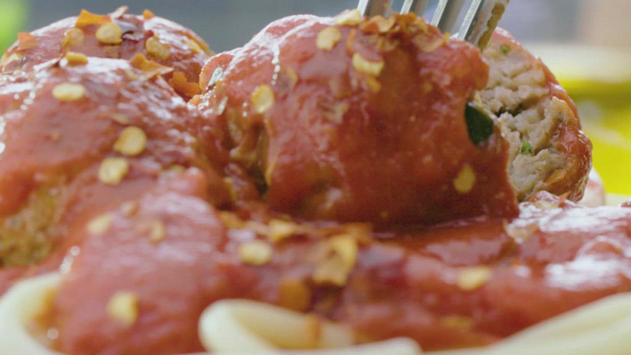 Ricotta-Filled Meatballs